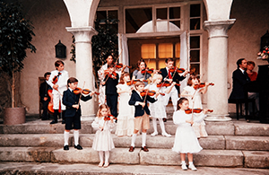Violin performance at the Academy of Music