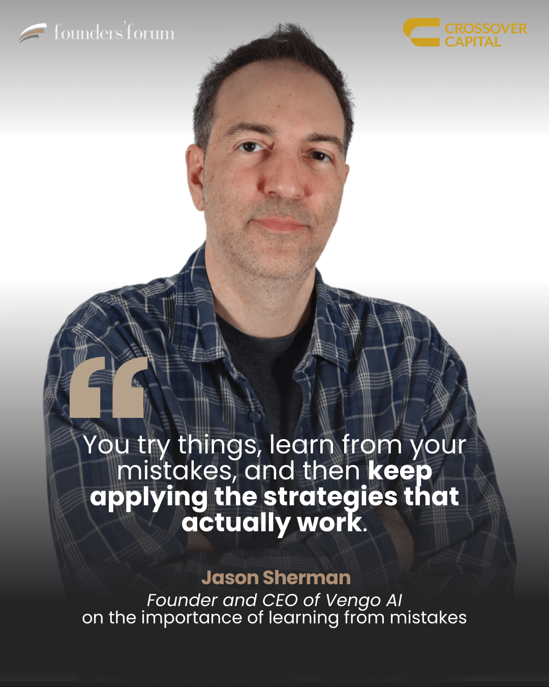 Founders' Forum – Jason Sherman on Turning Website Visitors Into Customers