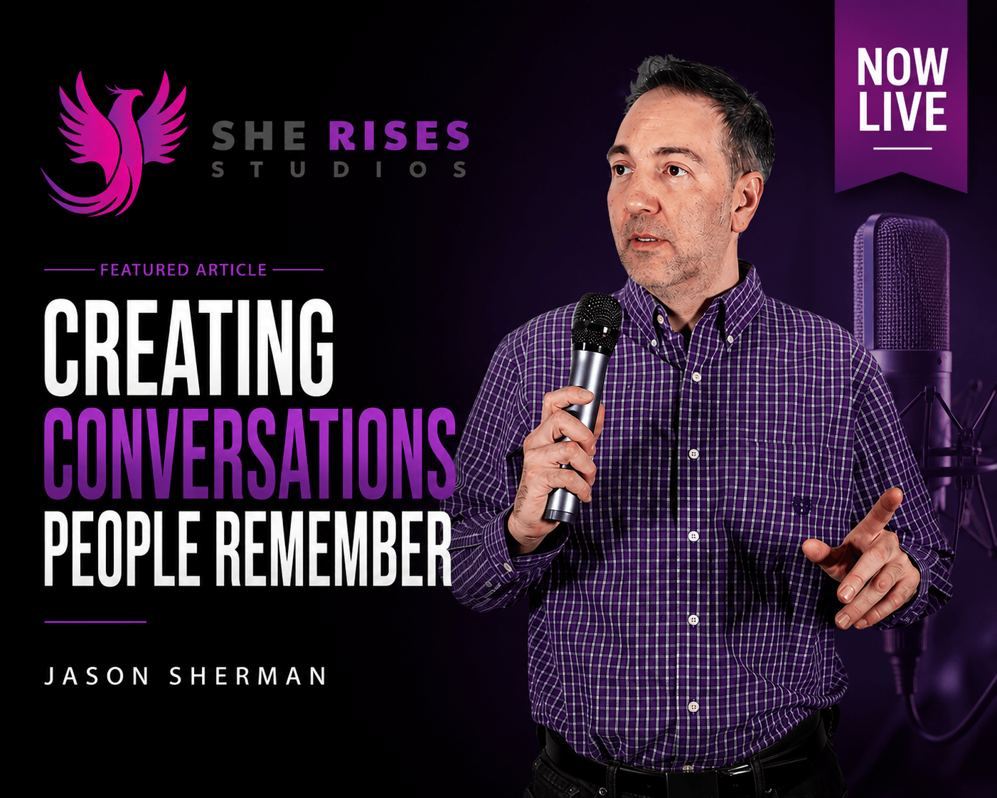 She Rises Studios – Creating Conversations People Actually Remember